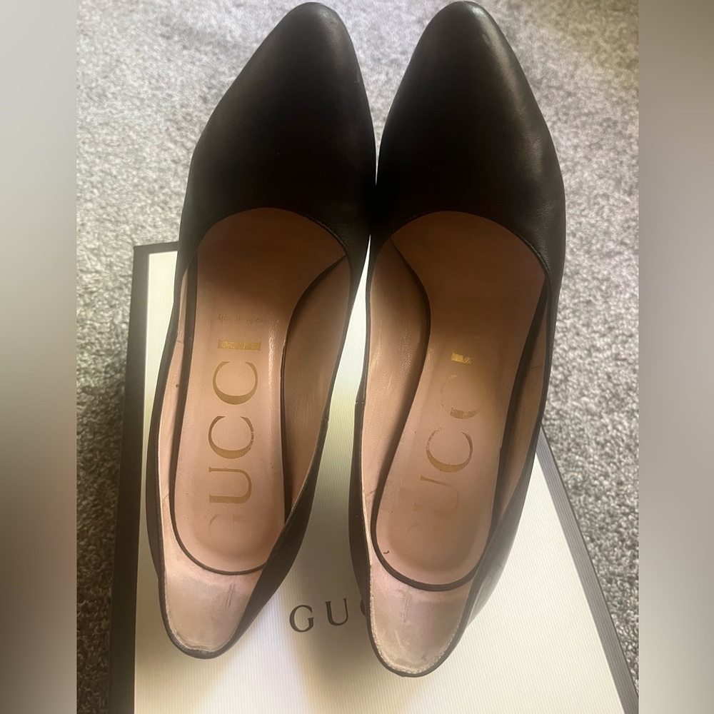 Gucci Nappa Leather Heels